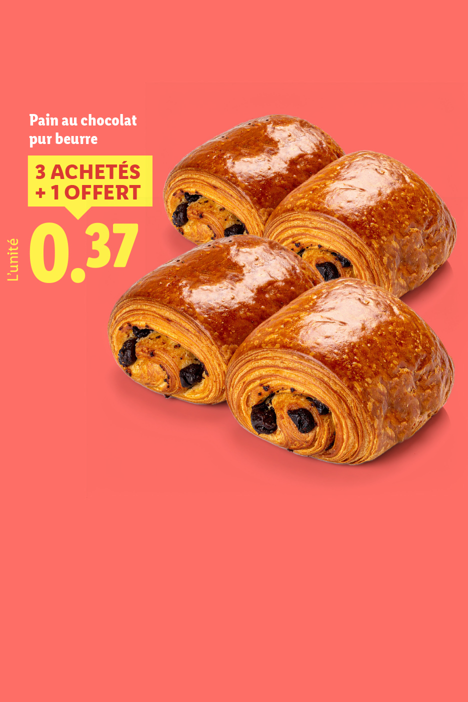 Profitez d'offres imbattables chez Lidl sur le rayon Pains et viennoiseries !