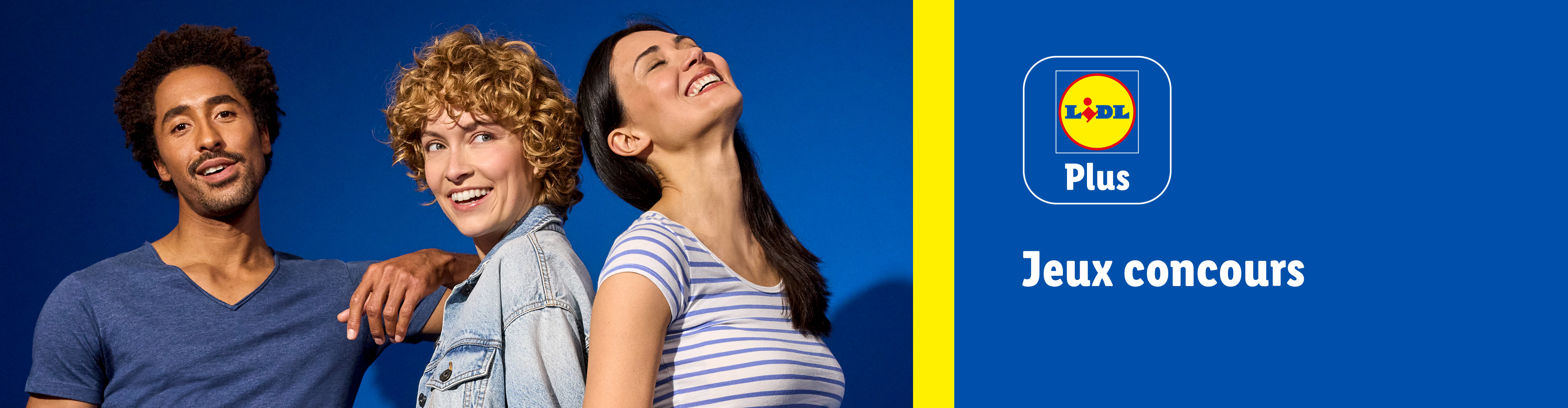 Découvez sans plus attendre les jeux concours exclusifs qui vous attendent sur l'application Lidl Plus ! Tenez votre chance pour gagner des lots exceptionnels.