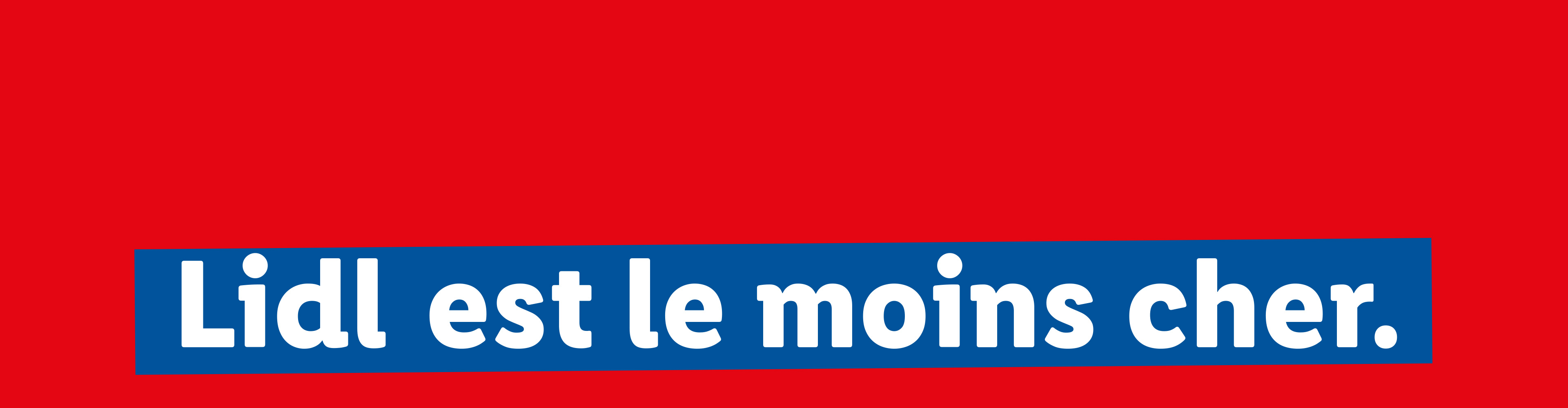 Lidl est moins cher