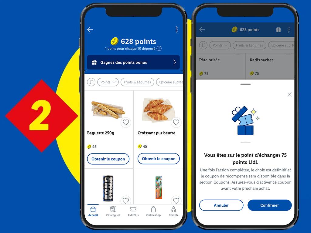 Collectez vos points