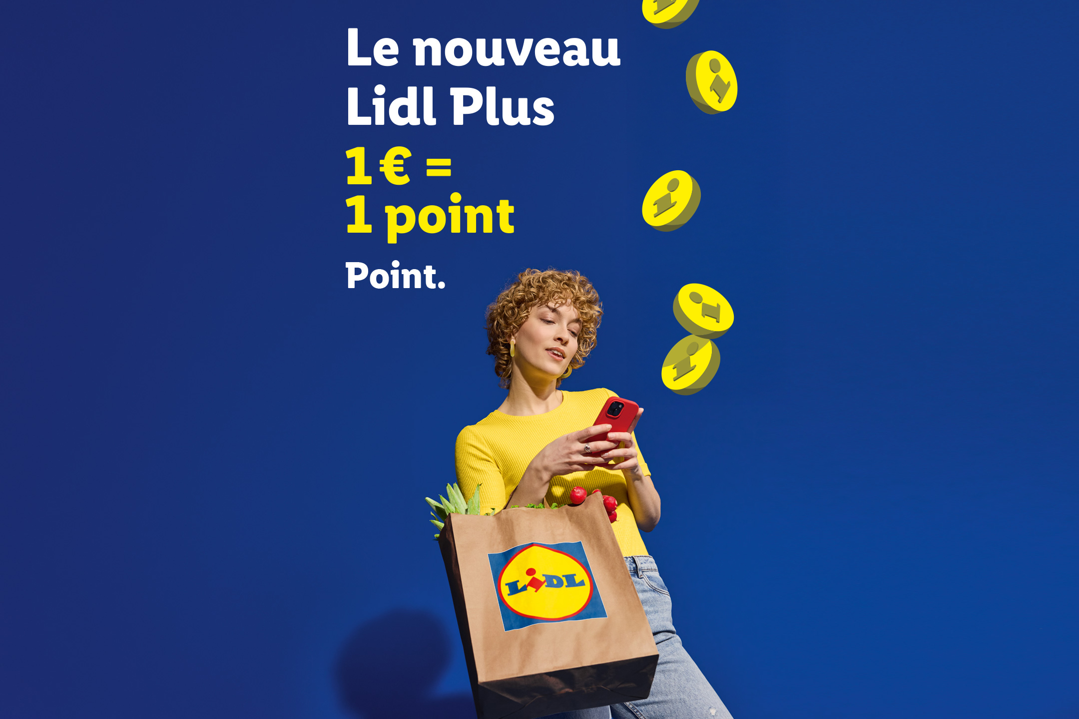 Avec le nouveau Lidl Plus, collectez des points à chaque achat !