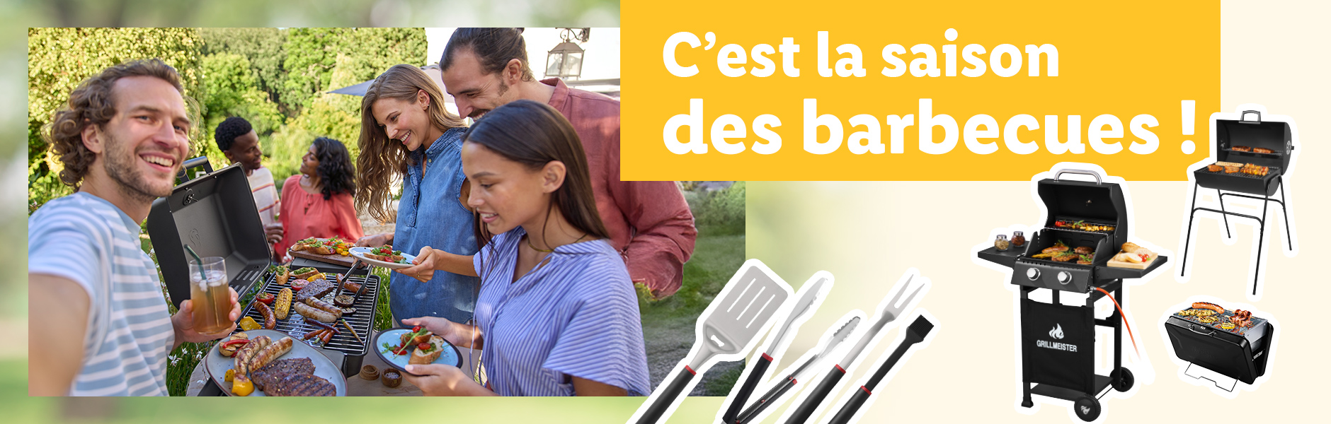 Découvrez nos barbecues & grills