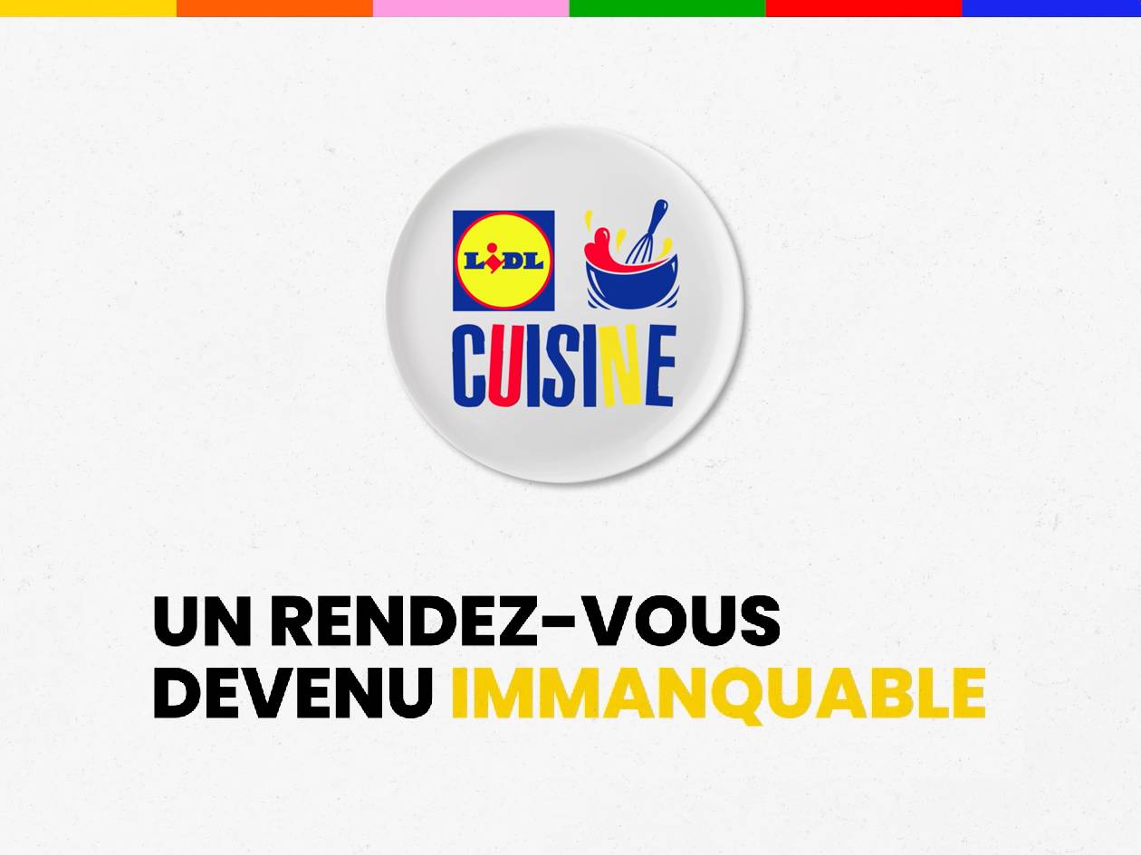 + de 100M de vues sur Lidl Cuisine