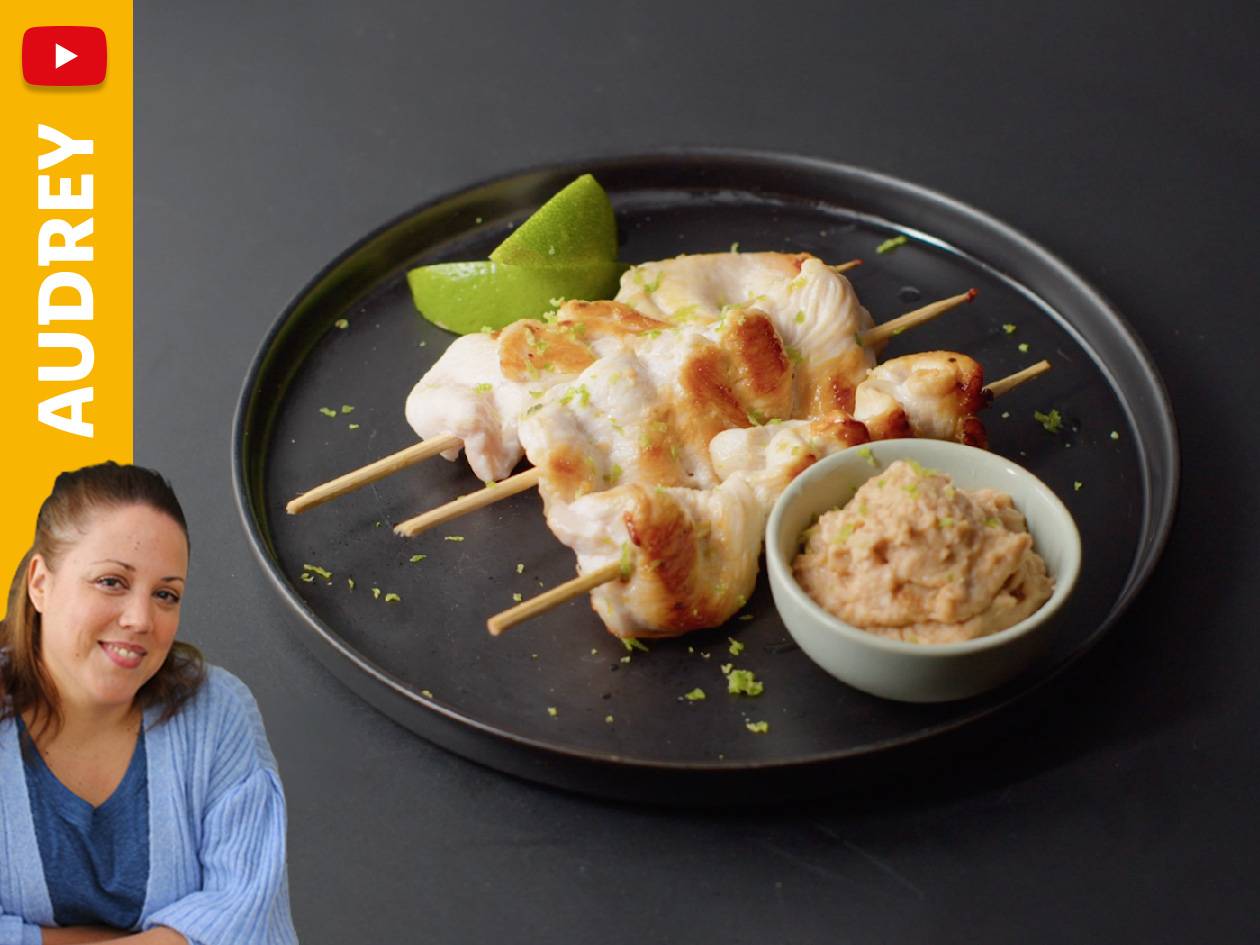 Poulet sauce satay