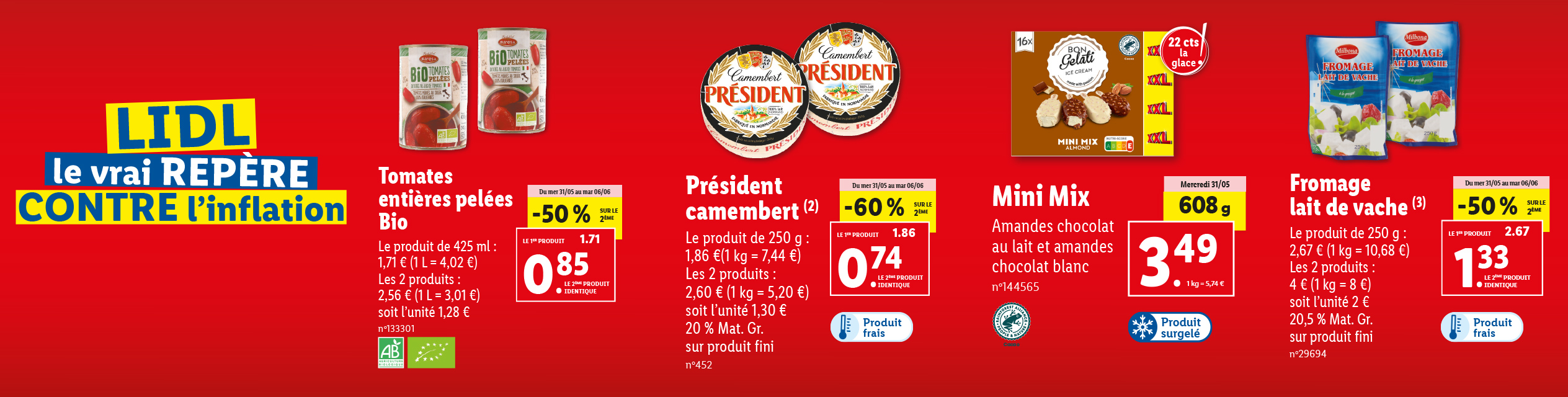 Encore des promos !