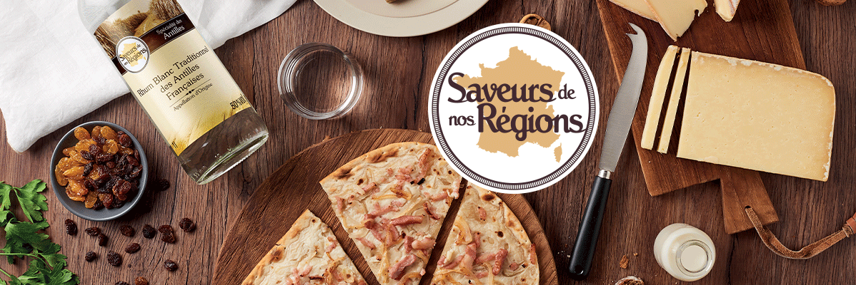 Logo Lidl de la marque saveurs de nos régions.