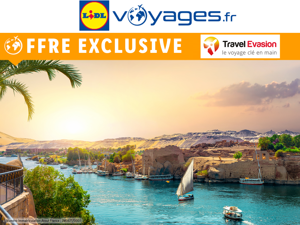 Croisière 7 nuits en Egypte dès 899€ TTC/pers