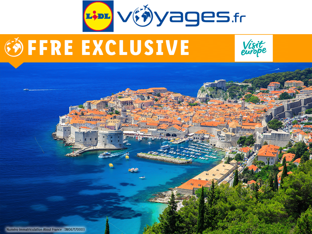Séjour 7 nuits en Croatie dès 699€ TTC/pers