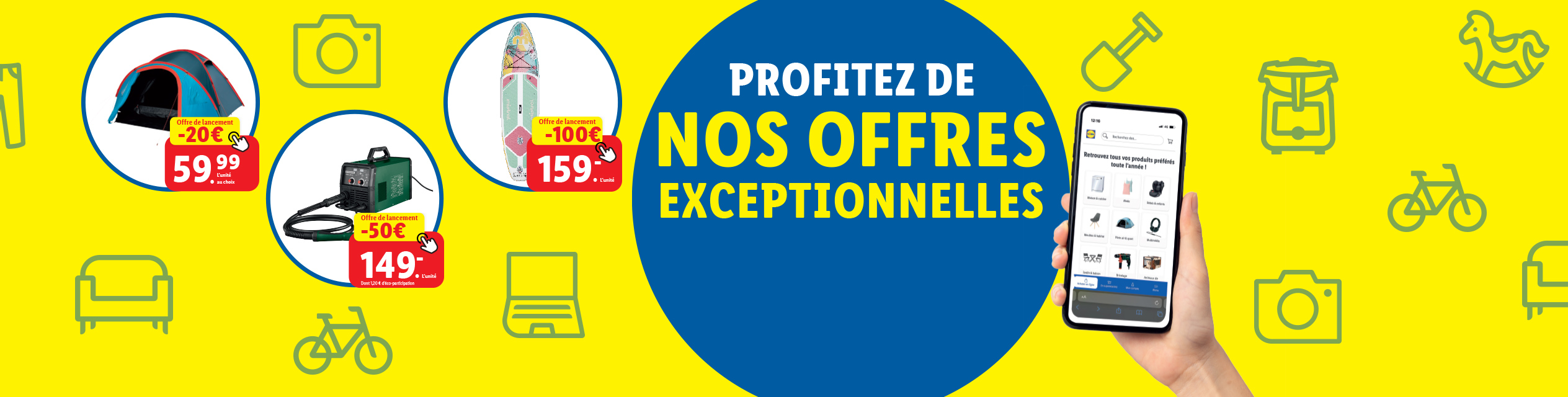 Profitez de nos offres !
