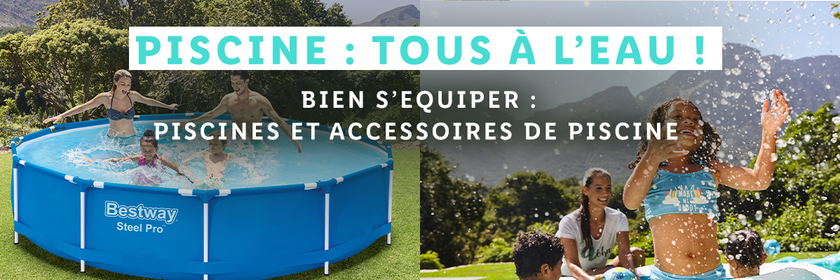 Piscines Bestway et accessoires.