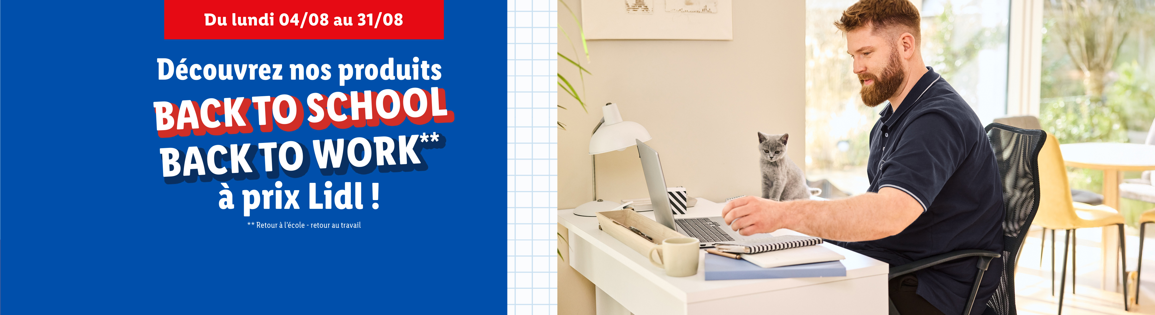 Votre équipement pour la rentrée scolaire à prix Lidl 