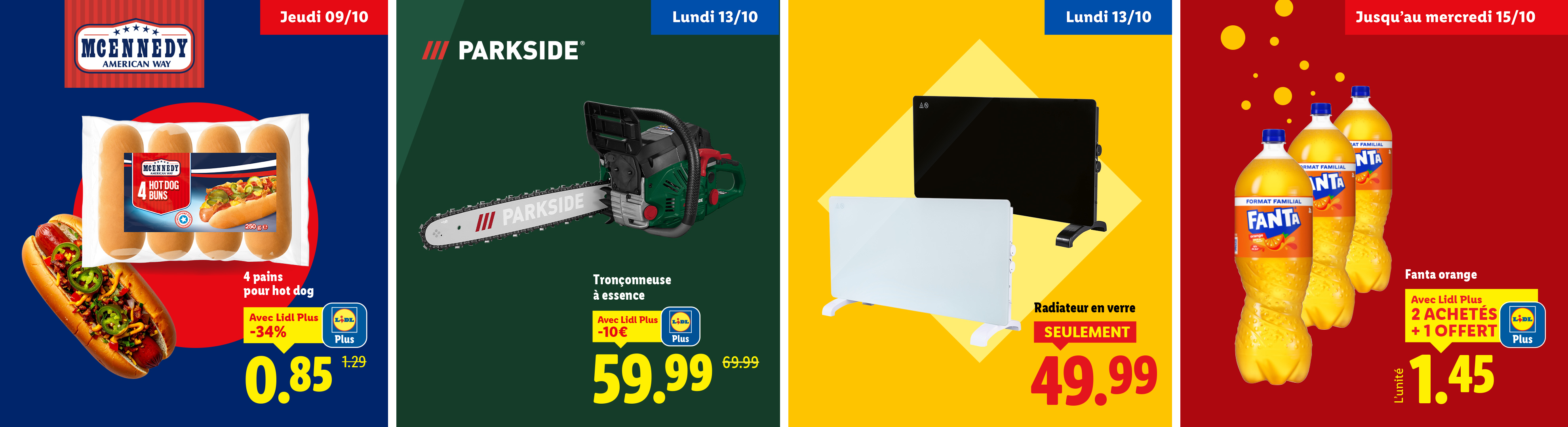 Découvrez les offres du moment chez Lidl
