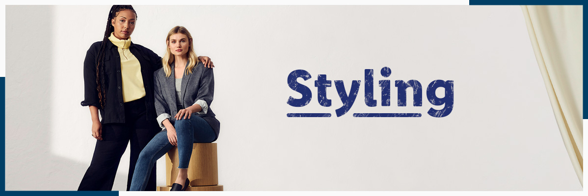 Styles : veste et jeans.