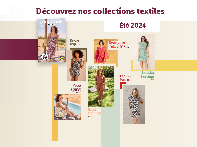 Découvrez nos collections textiles 