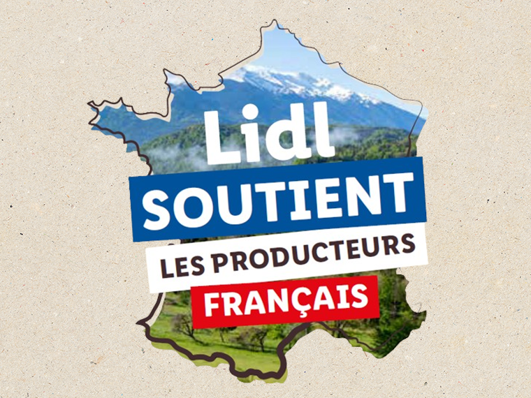 Lidl soutient les producteurs français ! 