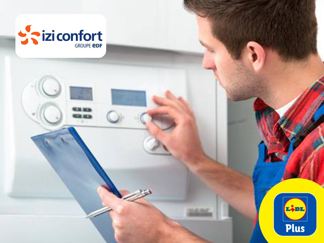 30€ offerts sur le contrat d'entretien chaudière gaz