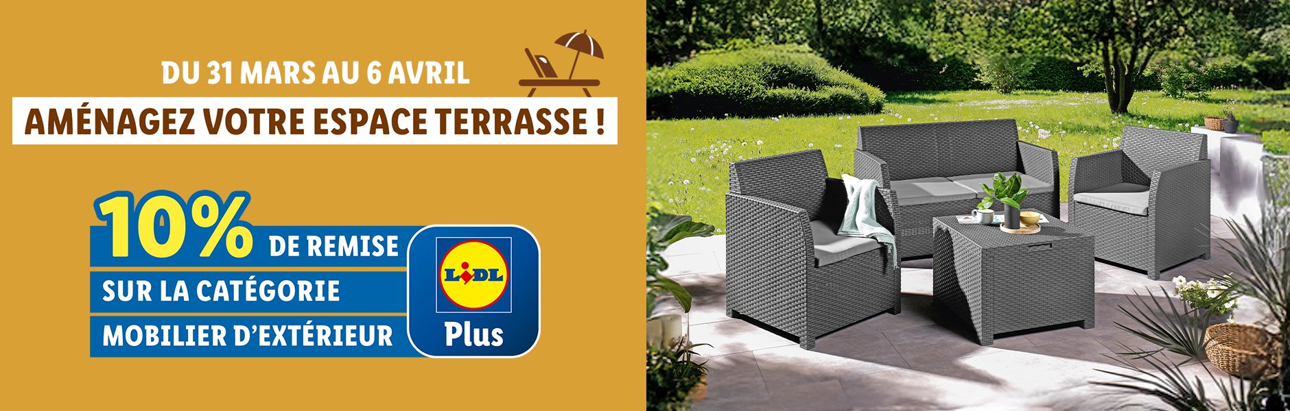Transat Jardin Lidl