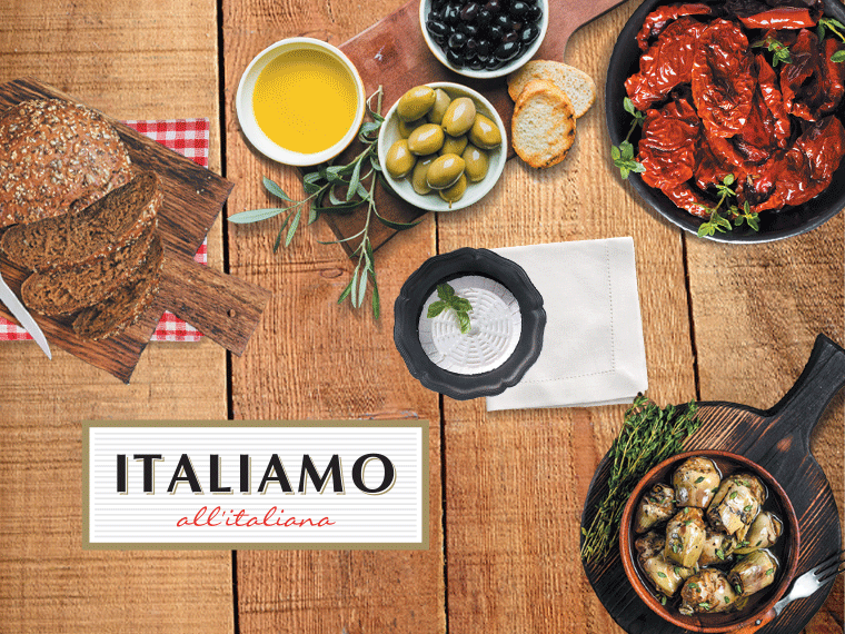 L'Italie servie dans vos assiettes !
