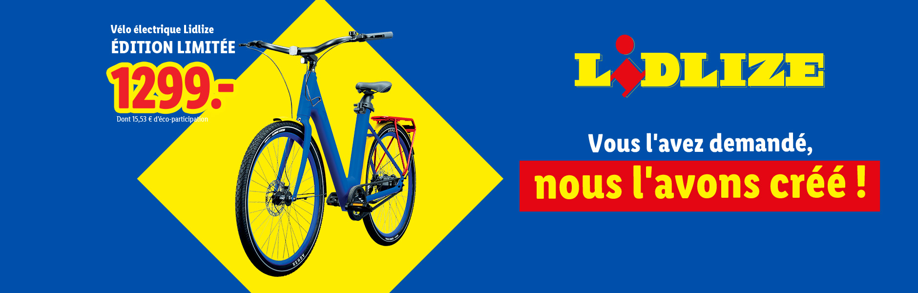 Lidlize vélo électrique signé Lidl
