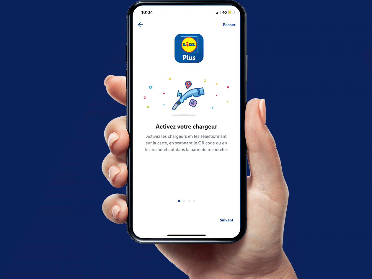 Avec l'application Lidl Plus