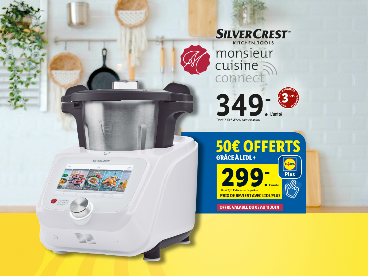 Découvrez le Monsieur Cuisine Connect