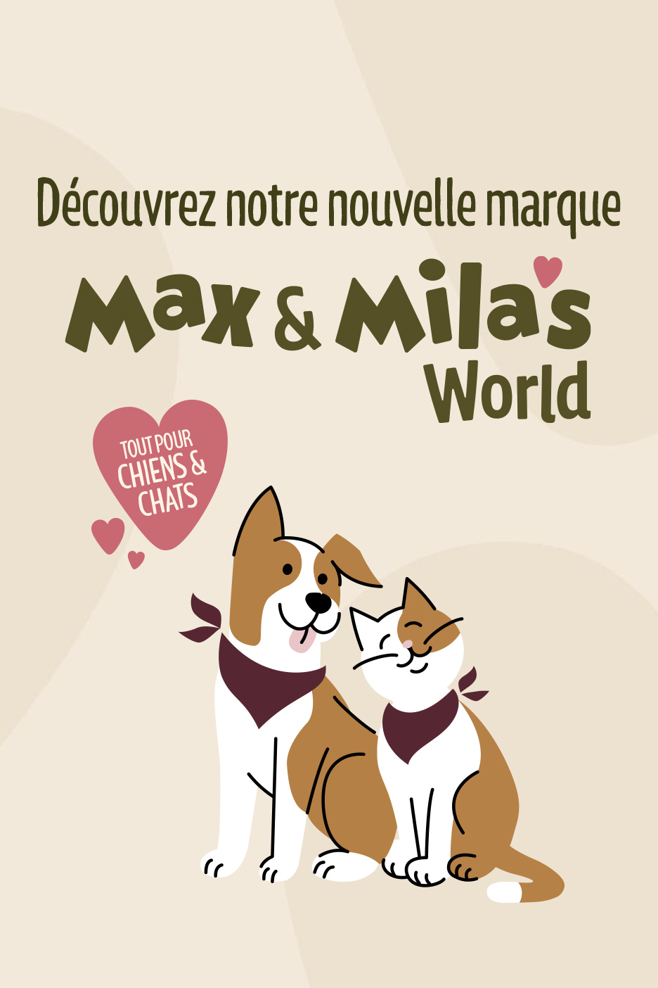 Développé avec des vétérinaires. Adoré des animaux.
