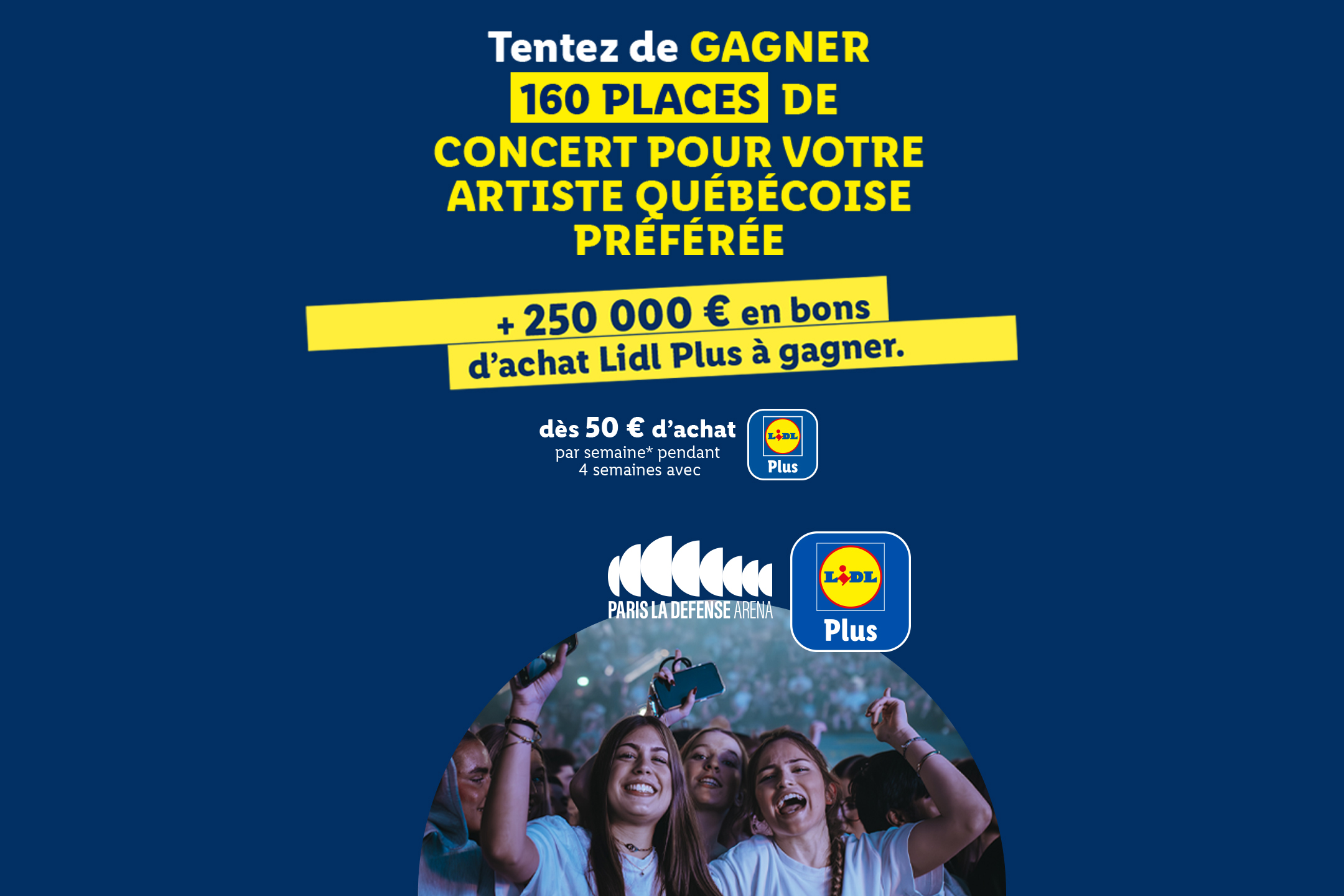 Tentez de gagner 160 places de concert pour votre artiste québécoise préférée