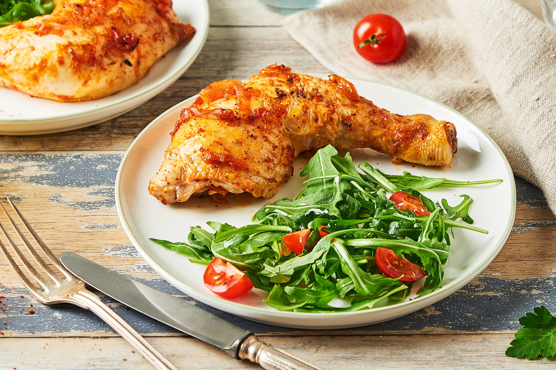 Craquez pour la recette du poulet grillé à la portugaise