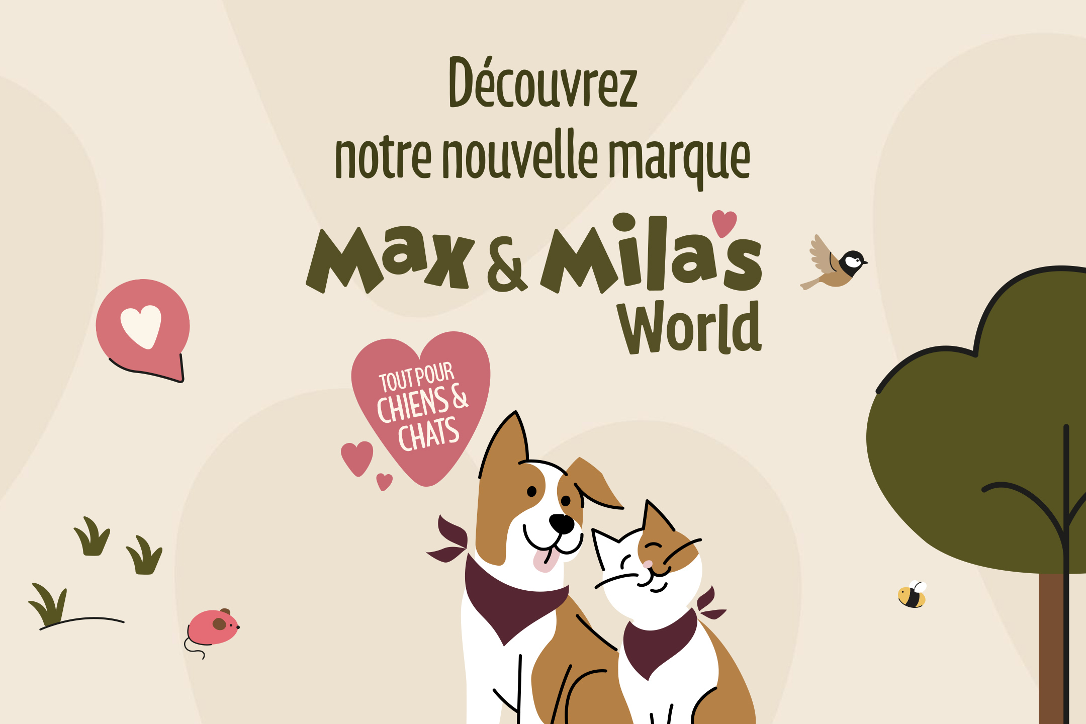 Développé avec des vétérinaires. Adoré des animaux.