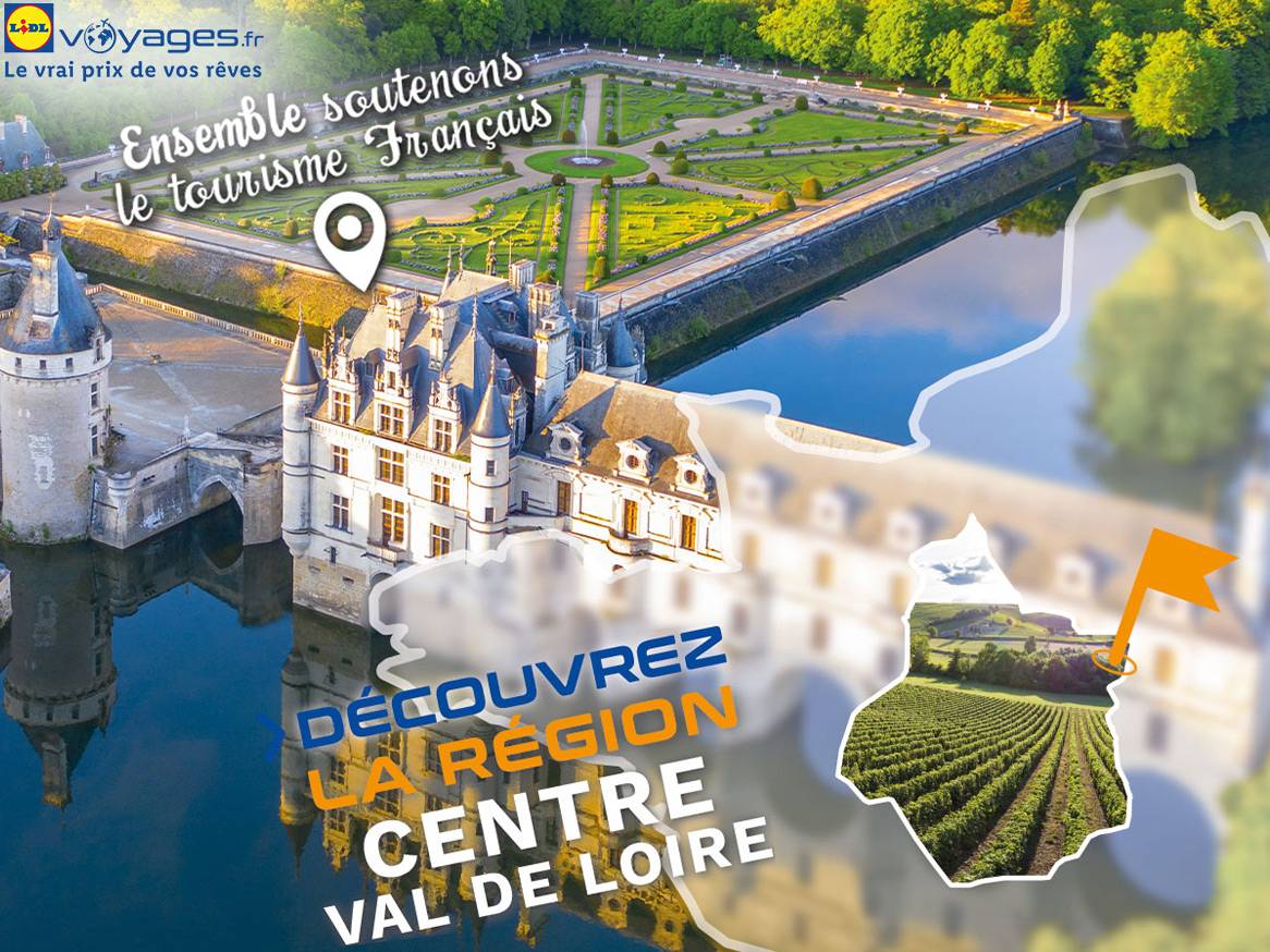 Parcourez le Val de Loire à vélo 