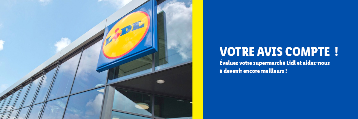Supermarché Lidl.