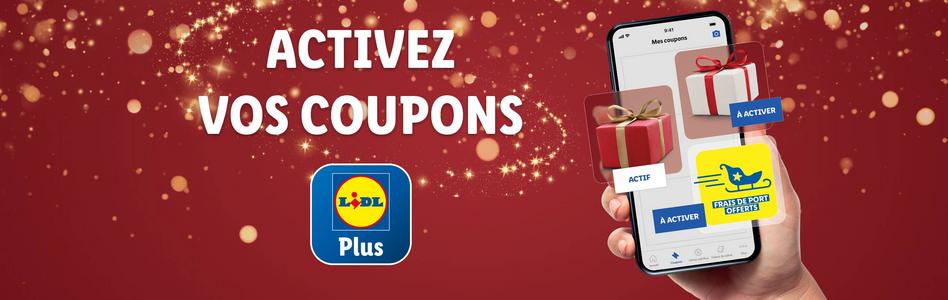 Découvrez nos coupons de la semaine sur Lidl.fr